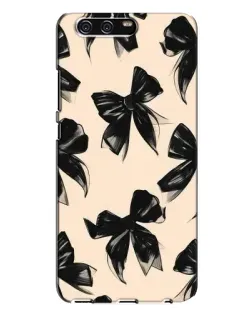 Чохол для Huawei P10 Plus (VKY) з картинкою «Патерн чорні банти»