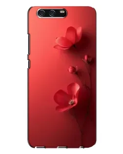 Чехол для Huawei P10 Plus (VKY) с картинкой «Маковые соцветия»