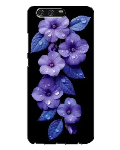 Чехол для Huawei P10 Plus (VKY) с картинкой «Фиолетовые цветы с росою» Чехол для Huawei P10 Plus (VKY) с картинкой «Фиолетовые цветы с росою»