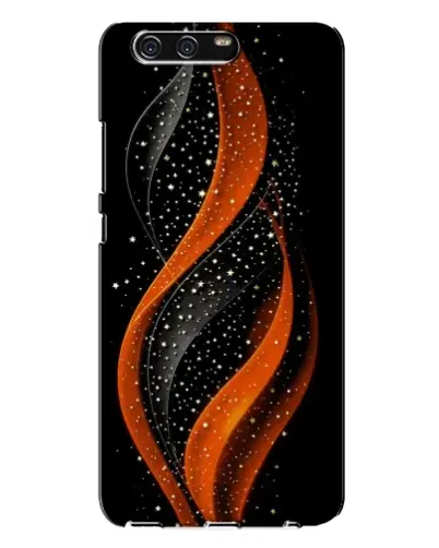 Чехол для Huawei P10 Plus (VKY) с картинкой «Огненная звездная волна»