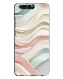 Чехол для Huawei P10 Plus (VKY) с картинкой «Пастельные нежные волны»