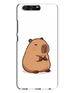 Чехол для Huawei P10 Plus (VKY) с картинкой «Толстенькая капибара»