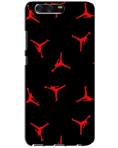 Чехол для Huawei P10 (VTR) с картинкой «Jordan Red Pattern»
