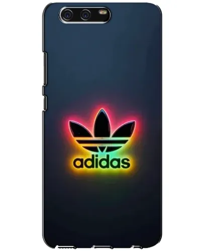 Чехол для Huawei P10 (VTR) с картинкой «Неоновый Adidas»