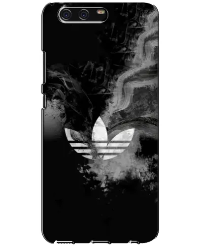 Чехол для Huawei P10 (VTR) с картинкой «Абстрактный дым Adidas»