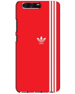 Чехол для Huawei P10 (VTR) с картинкой «Красный минимализм Adidas»