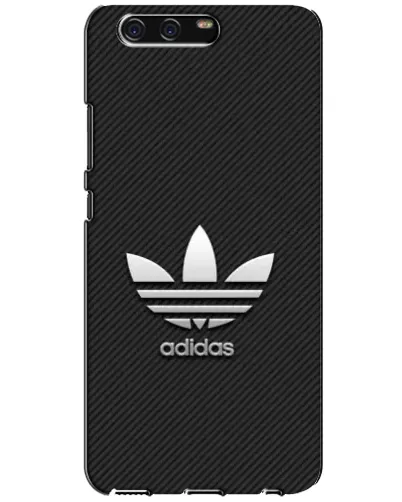 Чехол для Huawei P10 (VTR) с картинкой «Adidas Карбоновая текстура»