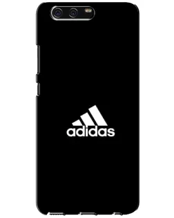Чехол для Huawei P10 (VTR) с картинкой «Черная классика Adidas»