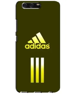 Чехол для Huawei P10 (VTR) с картинкой «Оливковый градиент Adidas»