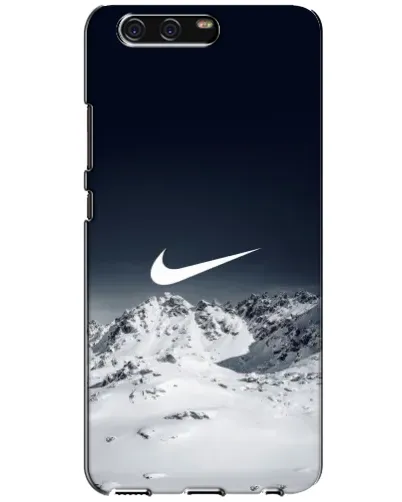 Чохол для Huawei P10 (VTR) з картинкою «Nike — зимові гори»