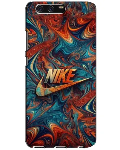 Чохол для Huawei P10 (VTR) з картинкою «Nike в абстракції»