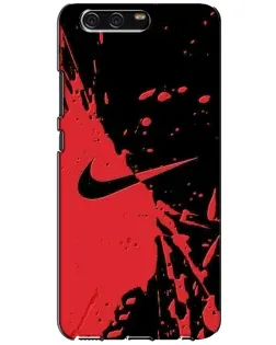 Чохол для Huawei P10 (VTR) з картинкою «Червоні бризки Nike» Чохол для Huawei P10 (VTR) з картинкою «Червоні бризки Nike»