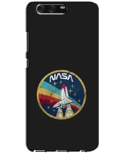 Чехол для Huawei P10 (VTR) с картинкой «NASA — эмблема миссии»