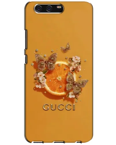 Чехол для Huawei P10 (VTR) с картинкой «Gucci — золотые бабочки» Чехол для Huawei P10 (VTR) с картинкой «Gucci — золотые бабочки»