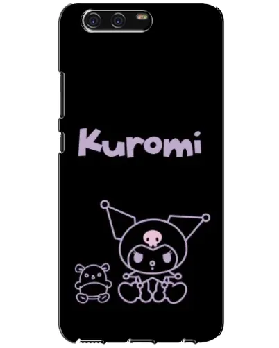 Чехол для Huawei P10 (VTR) с картинкой «Kuromi — черный минимализм» Чехол для Huawei P10 (VTR) с картинкой «Kuromi — черный минимализм»