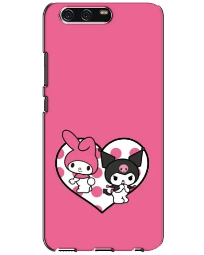 Чехол для Huawei P10 (VTR) с картинкой «Kuromi и My Melody» Чехол для Huawei P10 (VTR) с картинкой «Kuromi и My Melody»