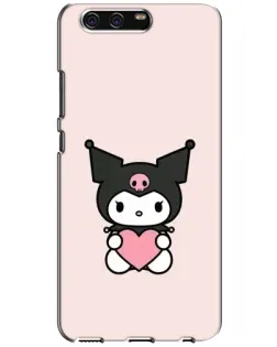 Чехол для Huawei P10 (VTR) с картинкой «Kuromi и сердце» Чехол для Huawei P10 (VTR) с картинкой «Kuromi и сердце»