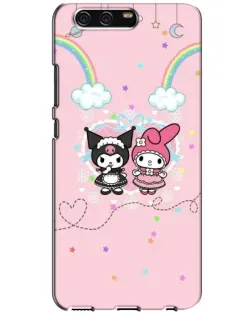 Чехол для Huawei P10 (VTR) с картинкой «My Melody и Kuromi» Чехол для Huawei P10 (VTR) с картинкой «My Melody и Kuromi»