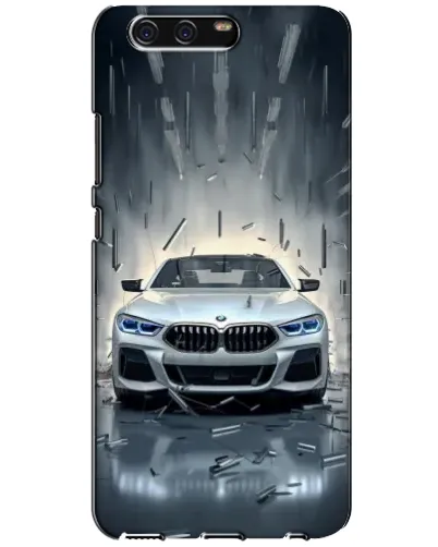 Чохол для Huawei P10 (VTR) з картинкою «BMW у світлі фар»
