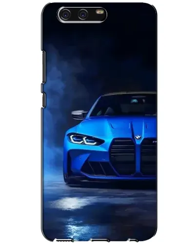 Чохол для Huawei P10 (VTR) з картинкою «Блакитна BMW M4»