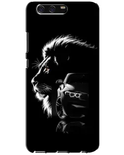 Чохол для Huawei P10 (VTR) з картинкою «BMW та лев» Чохол для Huawei P10 (VTR) з картинкою «BMW та лев»