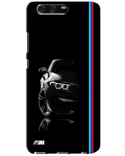Чохол для Huawei P10 (VTR) з картинкою «Силует BMW в темряві»
