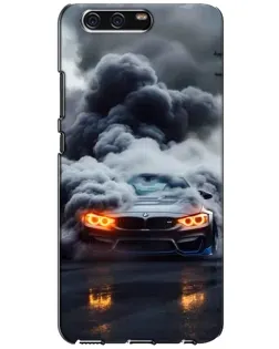 Чохол для Huawei P10 (VTR) з картинкою «BMW у диму» Чохол для Huawei P10 (VTR) з картинкою «BMW у диму»