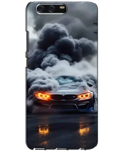Чохол для Huawei P10 (VTR) з картинкою «BMW у диму»