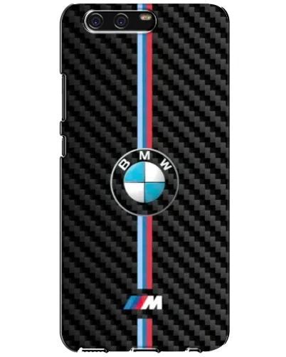 Чохол для Huawei P10 (VTR) з картинкою «Емблема BMW та карбон»