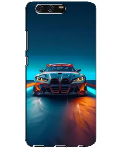 Чохол для Huawei P10 (VTR) з картинкою «BMW — вогні неону» Чохол для Huawei P10 (VTR) з картинкою «BMW — вогні неону»