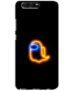 Чохол для Huawei P10 (VTR) з картинкою «Among Us неонове сяйво»