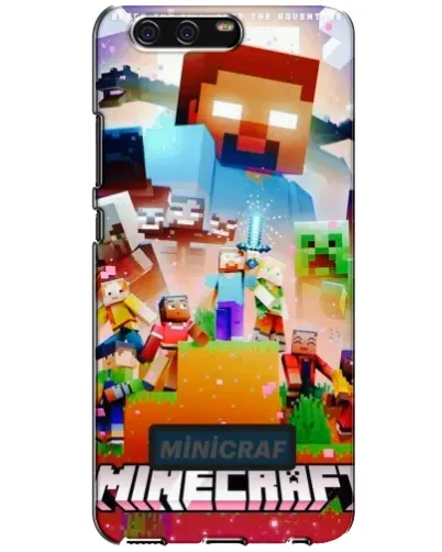 Чохол для Huawei P10 (VTR) з картинкою «Minecraft герої гри»
