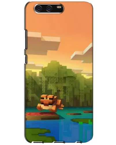 Чохол для Huawei P10 (VTR) з картинкою «Майнкрафт захід сонця»