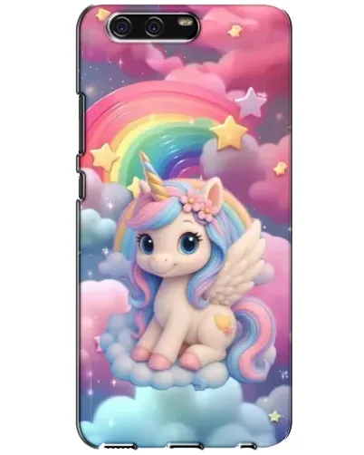 Чехол для Huawei P10 (VTR) с картинкой «Маленький единорог»
