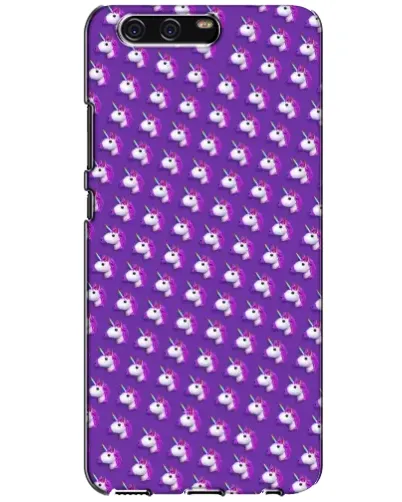 Чехол для Huawei P10 (VTR) с картинкой «Единороги на фиолетовом»