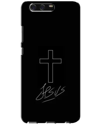 Чехол для Huawei P10 (VTR) с картинкой «Графический крест Jesus» Чехол для Huawei P10 (VTR) с картинкой «Графический крест Jesus»
