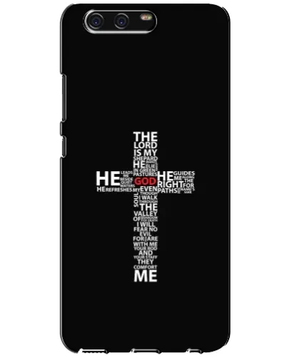 Чехол для Huawei P10 (VTR) с картинкой «Текстовый крест» Чехол для Huawei P10 (VTR) с картинкой «Текстовый крест»