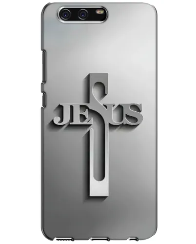 Чехол для Huawei P10 (VTR) с картинкой «Металлический крест Jesus» Чехол для Huawei P10 (VTR) с картинкой «Металлический крест Jesus»