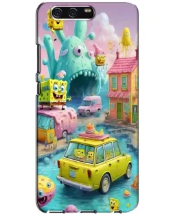 Чехол для Huawei P10 (VTR) с картинкой «Монстр-трак приключения»