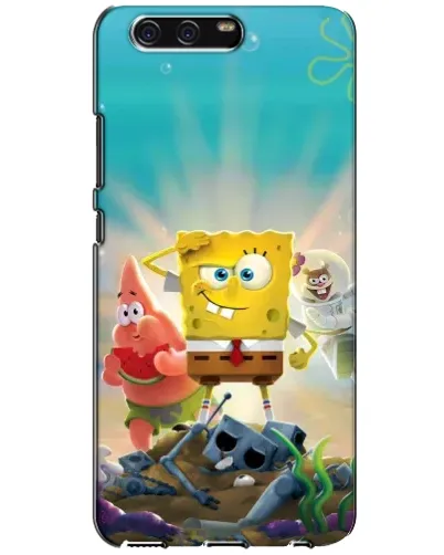 Чехол для Huawei P10 (VTR) с картинкой «Спанч Боб победитель» Чехол для Huawei P10 (VTR) с картинкой «Спанч Боб победитель»