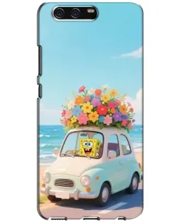 Чехол для Huawei P10 (VTR) с картинкой «Автомобильное путешествие»