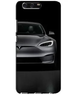 Чохол для Huawei P10 (VTR) з картинкою «Tesla Model S Look» Чохол для Huawei P10 (VTR) з картинкою «Tesla Model S Look»