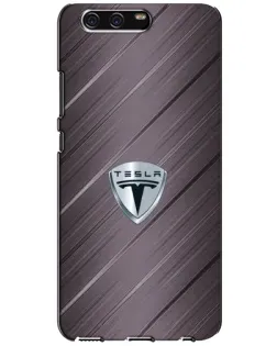 Чохол для Huawei P10 (VTR) з картинкою «Металева текстура Tesla» Чохол для Huawei P10 (VTR) з картинкою «Металева текстура Tesla»