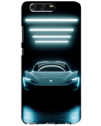 Чохол для Huawei P10 (VTR) з картинкою «Tesla в неоні» Чохол для Huawei P10 (VTR) з картинкою «Tesla в неоні»