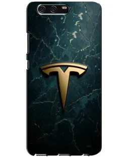 Чохол для Huawei P10 (VTR) з картинкою «Мармурова Tesla Gold» Чохол для Huawei P10 (VTR) з картинкою «Мармурова Tesla Gold»