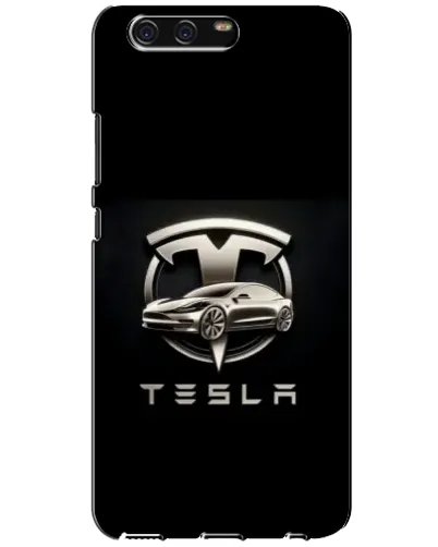 Чохол для Huawei P10 (VTR) з картинкою «Tesla — срібне авто» Чохол для Huawei P10 (VTR) з картинкою «Tesla — срібне авто»