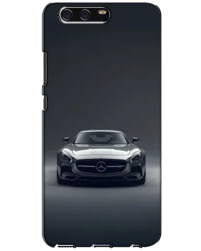 Чехол для Huawei P10 (VTR) с картинкой «Mercedes на черном» Чехол для Huawei P10 (VTR) с картинкой «Mercedes на черном»