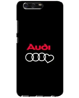 Чохол для Huawei P10 (VTR) з картинкою «Логотип Audi Heart» Чохол для Huawei P10 (VTR) з картинкою «Логотип Audi Heart»