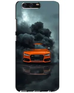 Чохол для Huawei P10 (VTR) з картинкою «Audi у хмарах диму» Чохол для Huawei P10 (VTR) з картинкою «Audi у хмарах диму»