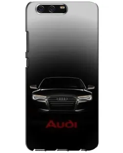 Чохол для Huawei P10 (VTR) з картинкою «Audi — градієнтний контур» Чохол для Huawei P10 (VTR) з картинкою «Audi — градієнтний контур»